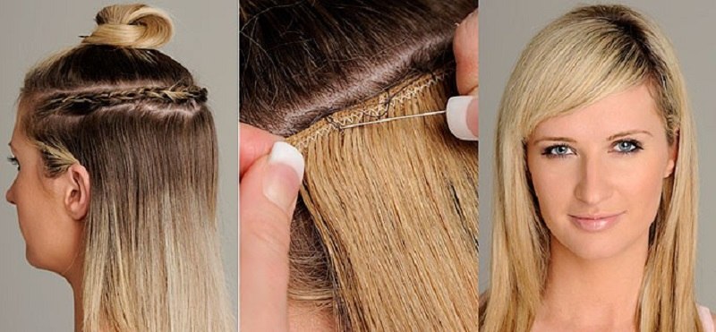 Weave hair (Source: Hair Extension)