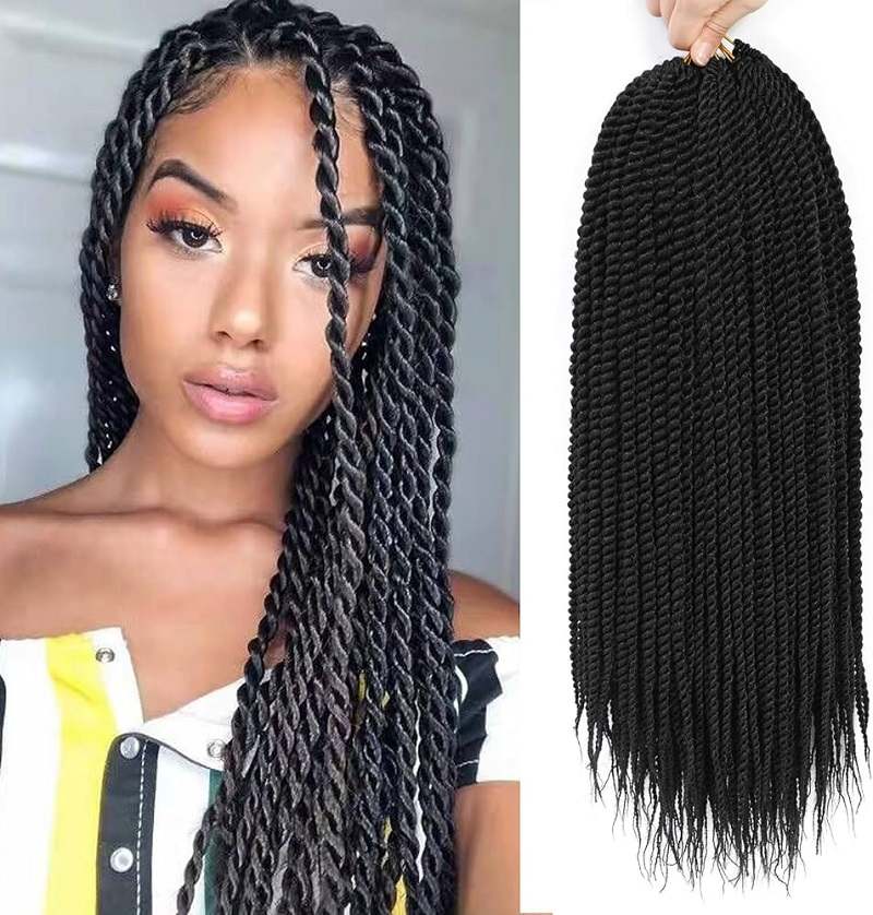 Weave hairstyles for natural hair (Source: Amazon)