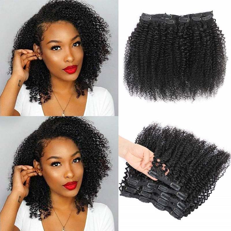 Hairstyles for Weave Extensions Clip In (Source: Amazon)