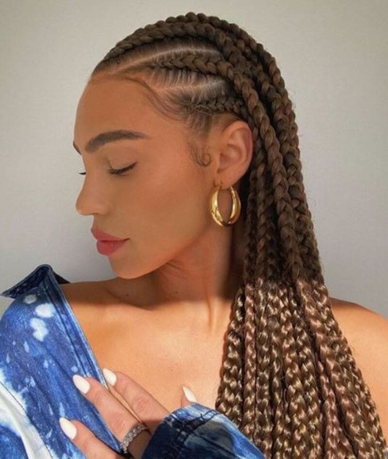 It is recommended not to wear cornrows more than six weeks. (Source: Swivel Beauty)