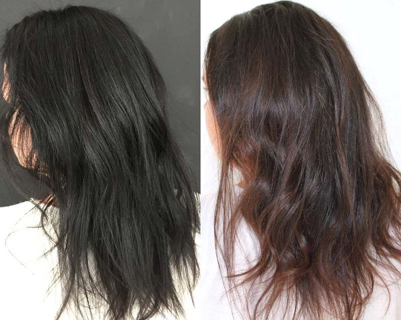 Gentle color removal & Toning the highlights (Source: My Hairdresser Australia)