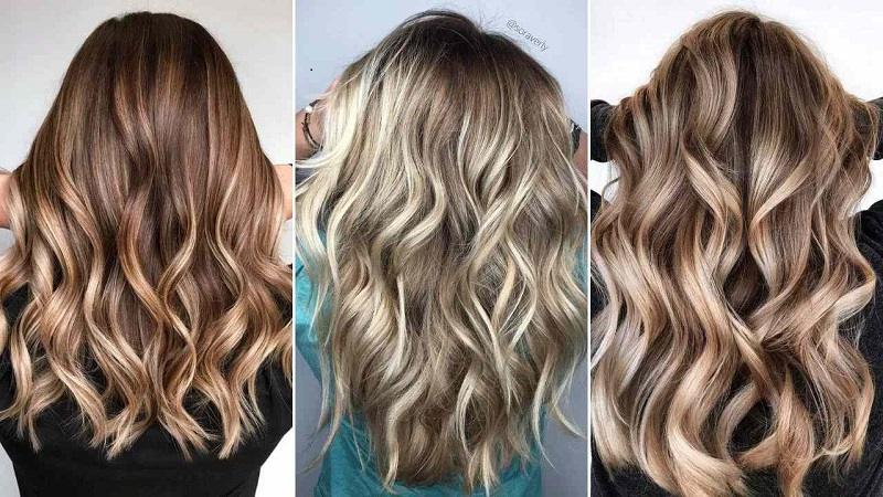 Balayage highlights (Source: The Right Hairstyles)