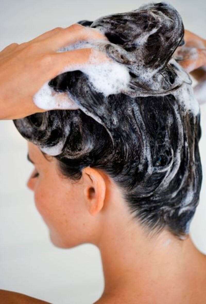 This step will remove dirt and excess oil from your hair. (Source: StyleCaster)