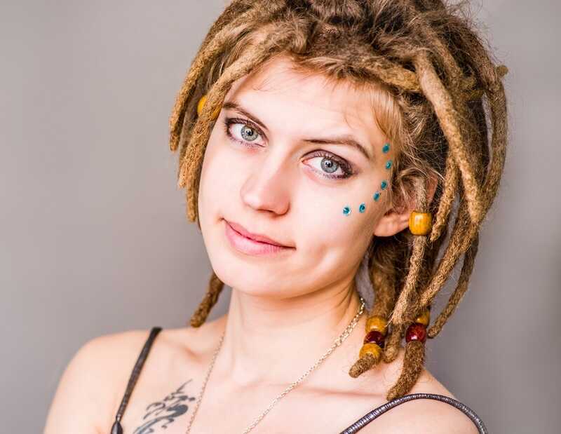 Make a bold statement with thick dreadlocks! (Source: iStockPhoto)