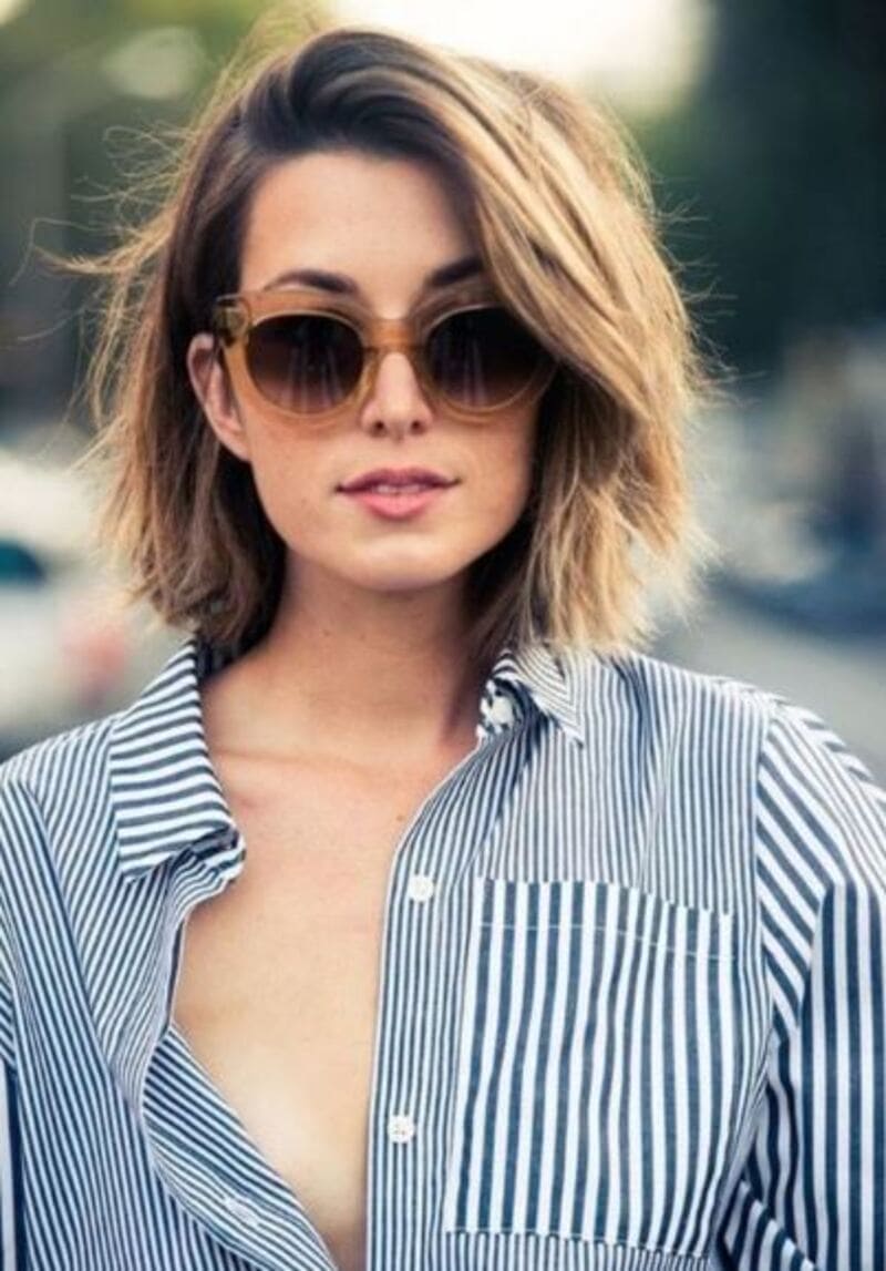 The heavy part serves as a shortcut to achieving a voluminous style. (Source: Girlterest)