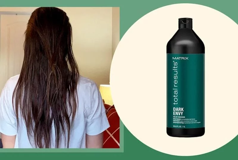Toner On Brown Hair Before And After 5 toner on brown hair before and after The MATRIX Total Results is specifically designed to counterbalance red undertones in dark brown or black hair. (Source: The Today Show)