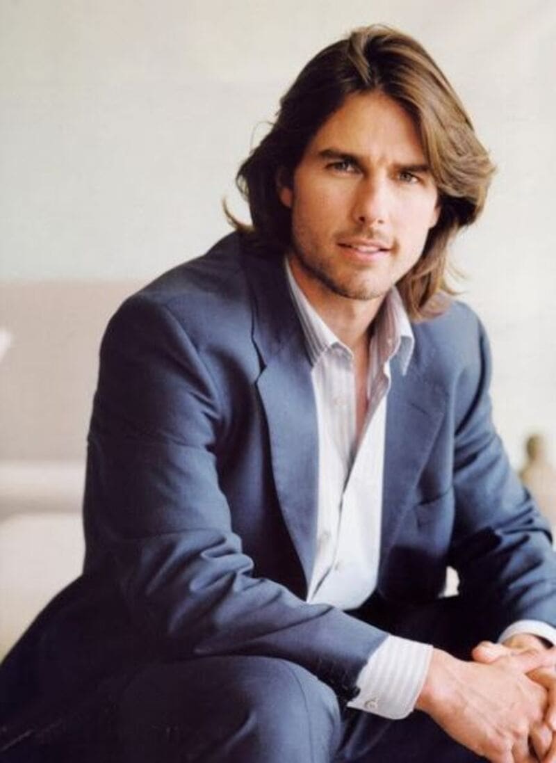 Tom Cruise has become legendary for his long bob hairstyle. (Source: X.com)