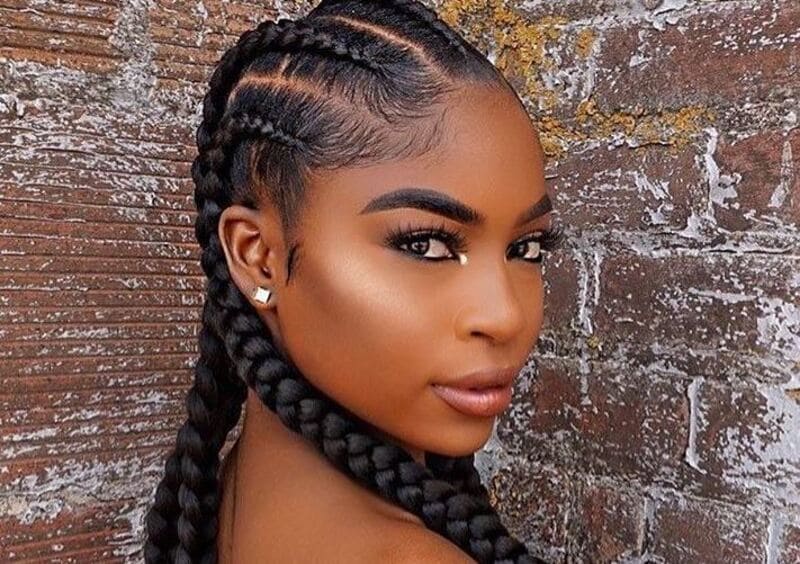 The feed-in method is widely available at African hair braiding salons. (Source: Swivel Beauty)