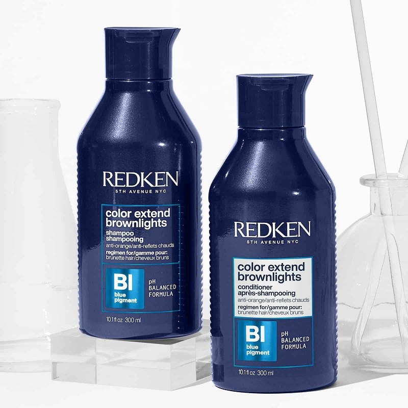 Redken Color Extend Brownlights Shampoo and Conditioner (Source: North Laine Hair Company)