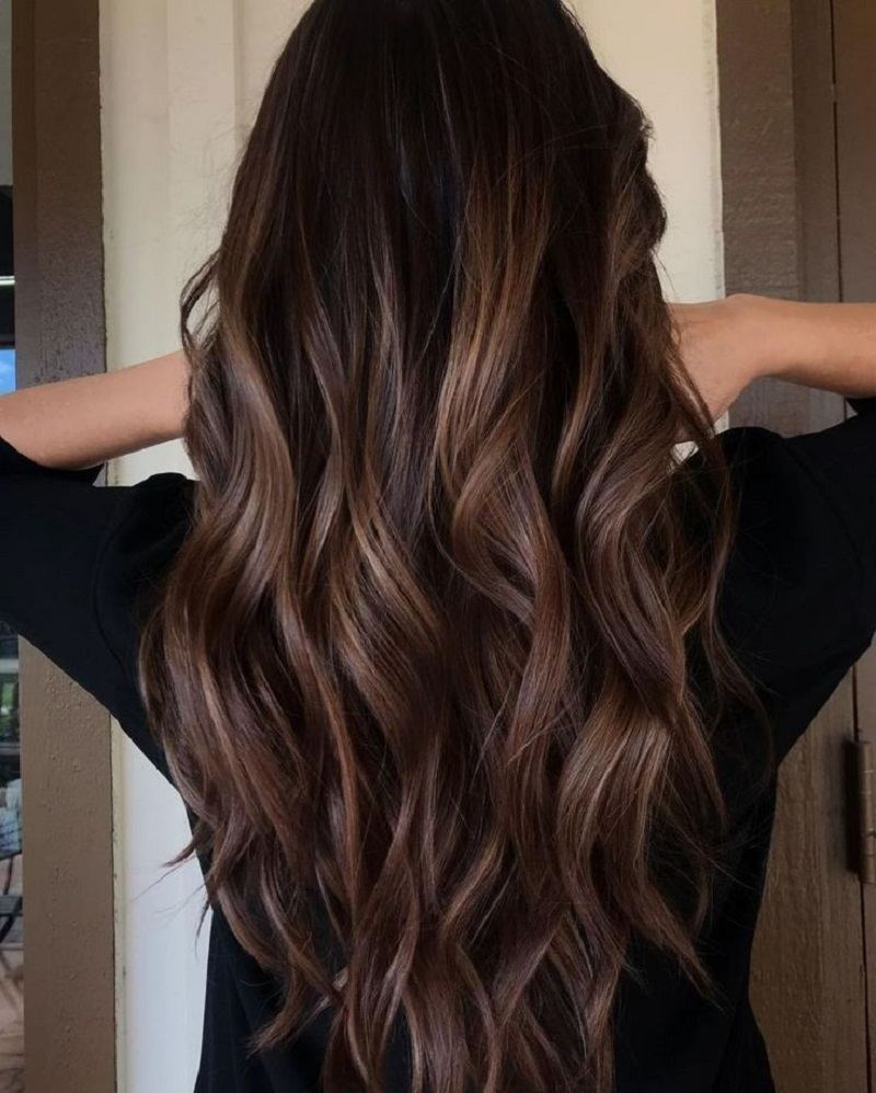 Chocolate Balayage is widely favored by lots of people (Source: Pinterest)