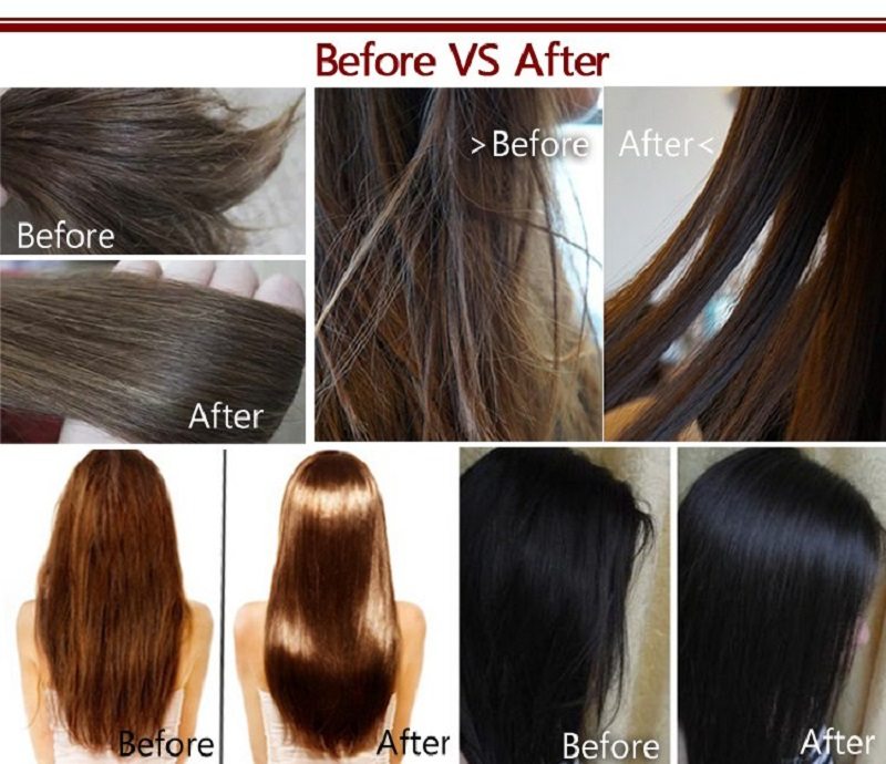 Beauty hair after using keratin (Source: Sun Sara)