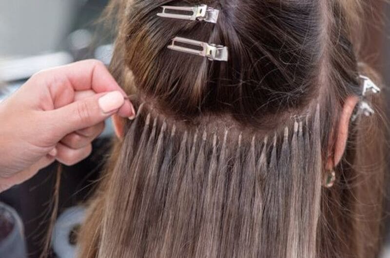 Fusion extensions are attached to your hair using keratin bonds that are melted onto each strand. (Source: juridiconline)