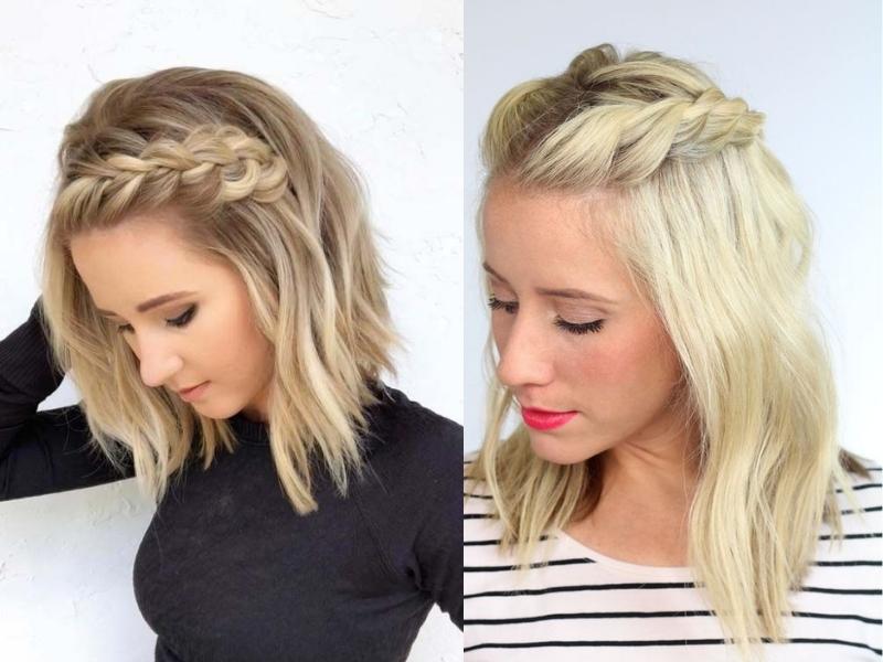 Bohemian Hairstyles for Short Hair (Source: Apohair)