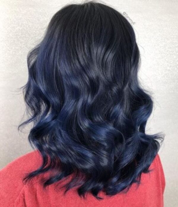 Step-by-step Guide Of Dying Black Hair To Blue At Home