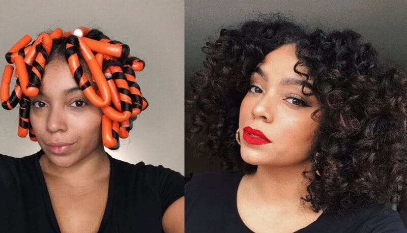 Flexi rods are a good styling option for your hair if used correctly and with proper care. (Source: YouTube)