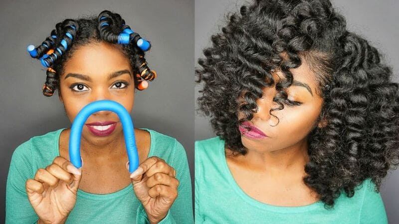 Flexi rods help you create mesmerizing, bouncy curls that will leave you feeling like a queen! (Source: YouTube)