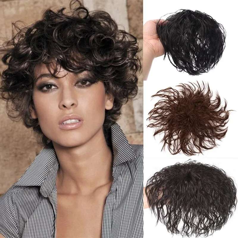 Hair Attachments for Short Hair Curly (Source: eBay)