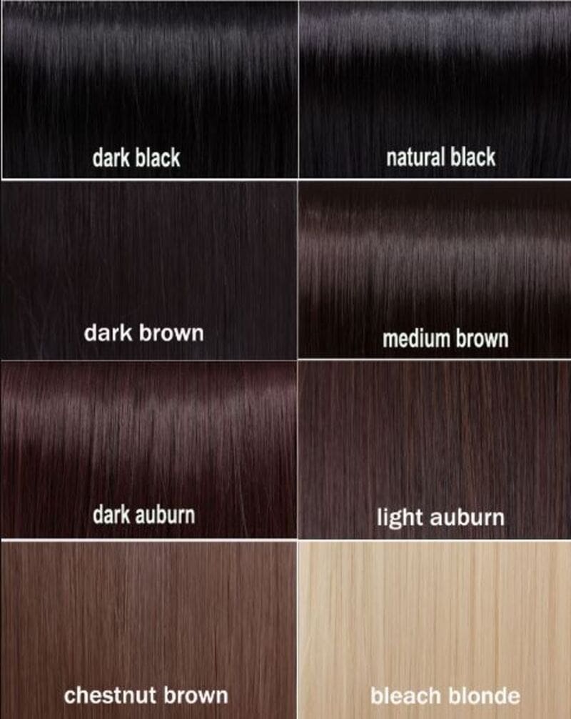 If you already have dark hair, there are numerous color options available. (Source: Pinterest)