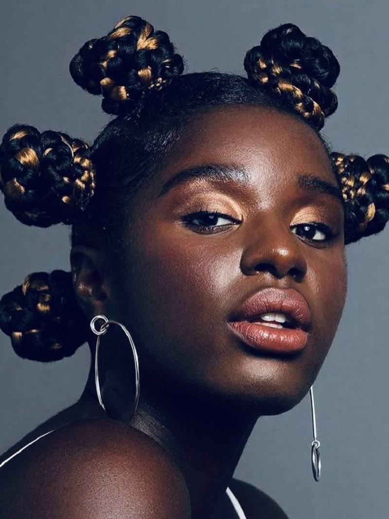 Bantu Knots hairstyle (Source: All Things Hair)