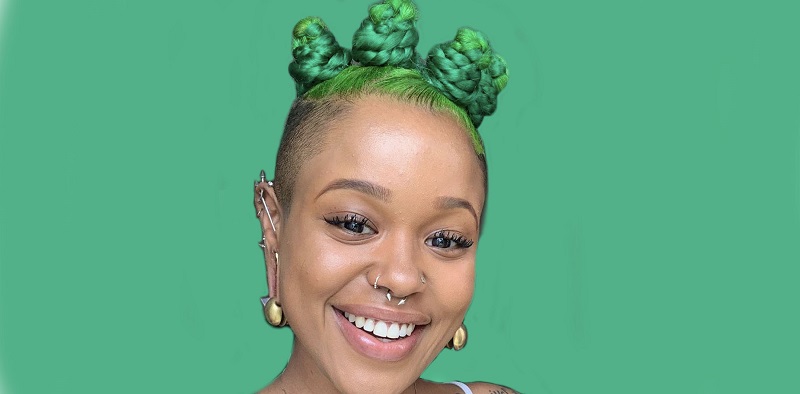 Bantu Knots with Shaved Sides (Source: Girls United - Essence)