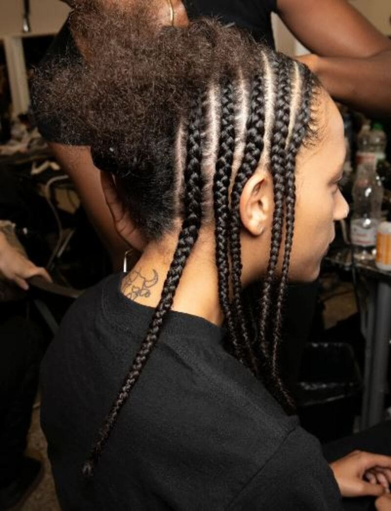 Braids involve weaving strands of hair together, so it is difficult to unravel. (Source: Allure)