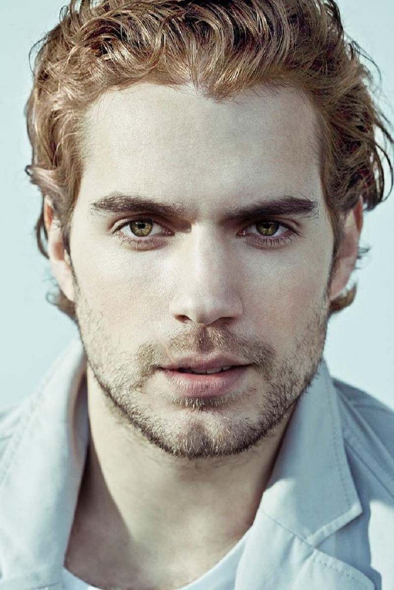 Light brown male hair of Henry Cavill (Source: X)