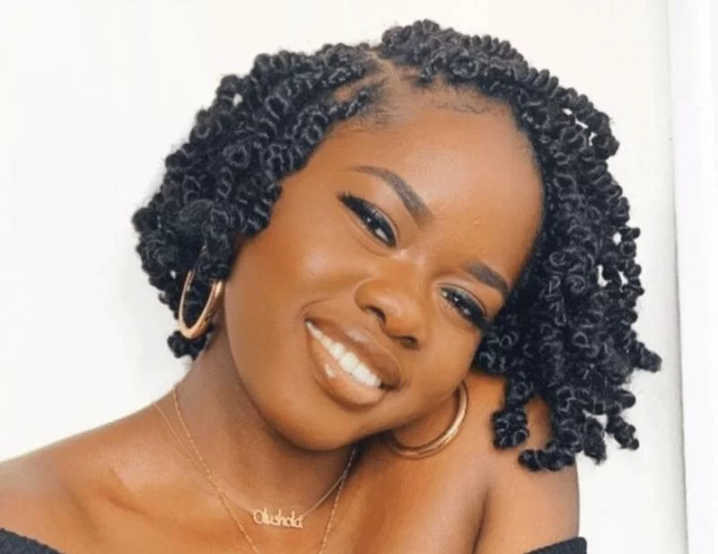Top 12 low maintenance short hair kinky twist hairstyles 14 low maintenance short hair kinky twist hairstyles Taking care of low maintenance short hair kinky twist hairstyles is relatively simple. (Source: Byrdie)