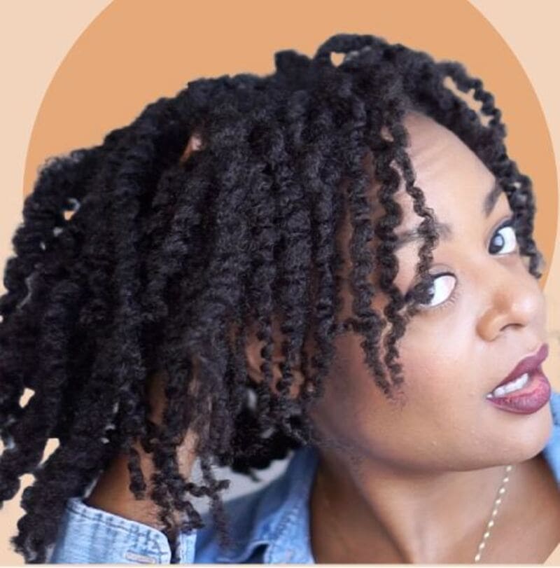 The loose twist out is a versatile and protective hairstyle suitable for all hair types. (Source: Naturally Curly)