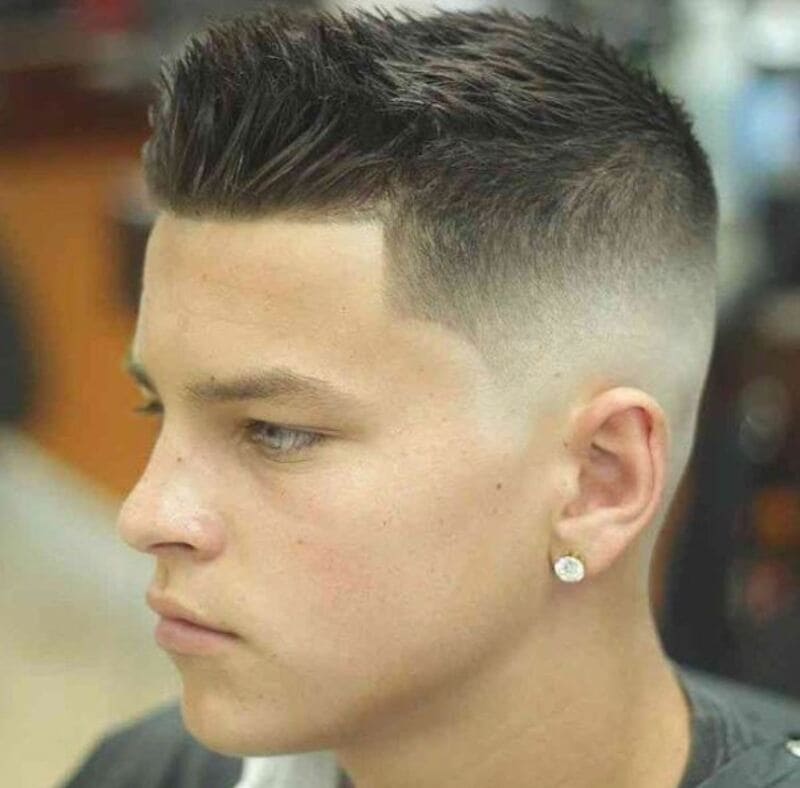 Puerto Rican haircuts offer a variety of shorter styles, from trendy mohawks to taper fades. (Source: Pinterest)