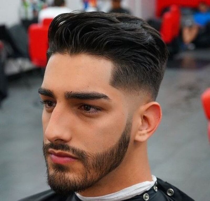 One of the best things about Puerto Rican Quiff is its natural look. (Source: Pinterest)