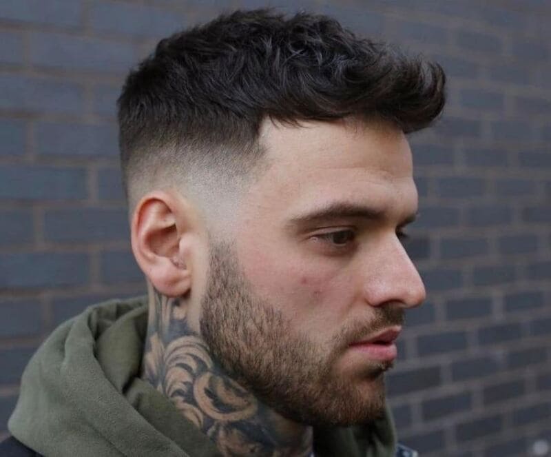 The Puerto Rican haircut can showcase a faux hawk, adding the perfect amount of volume and texture. (Source: Man of Many)