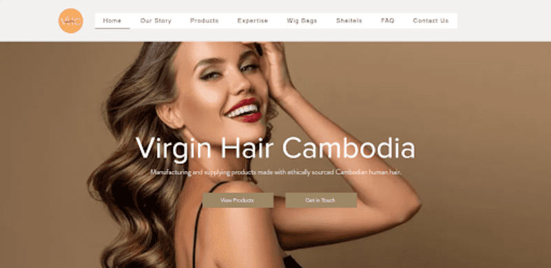 VHC was established to provide ethically-sourced, high-quality hair (Source: VHC website)