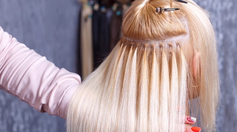 How to Apply Cold Fusion Hair Extension (Source: Jacksonville Hair Extensions)