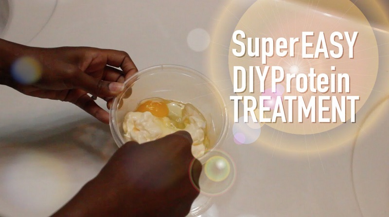 Every DIY Protein Treatment for Hair (Source: Youtube)