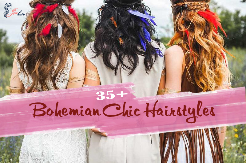 35+ Elegance Bohemian Chic Hairstyles