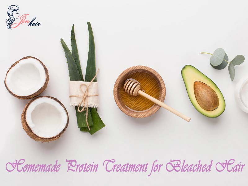 Homemade Protein Treatment for Bleached Hair