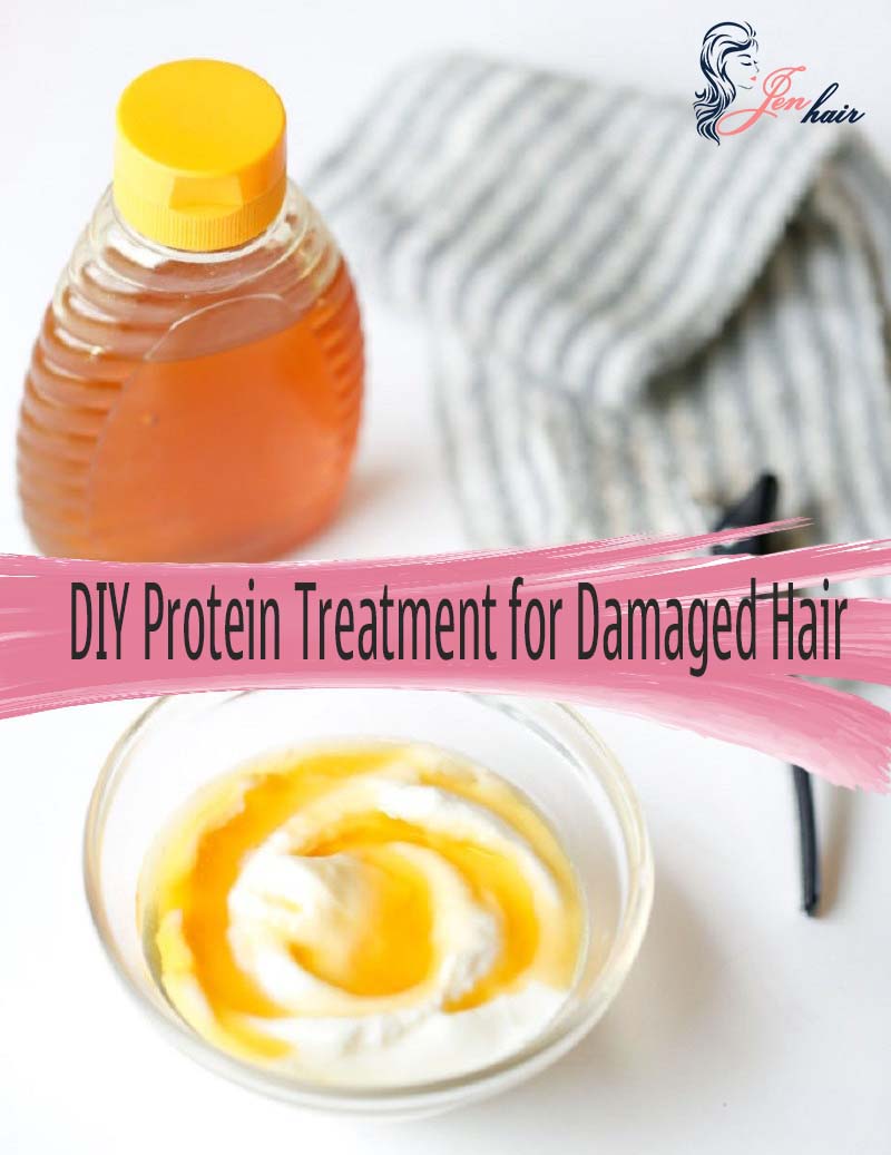 DIY Protein Treatment for Damaged Hair