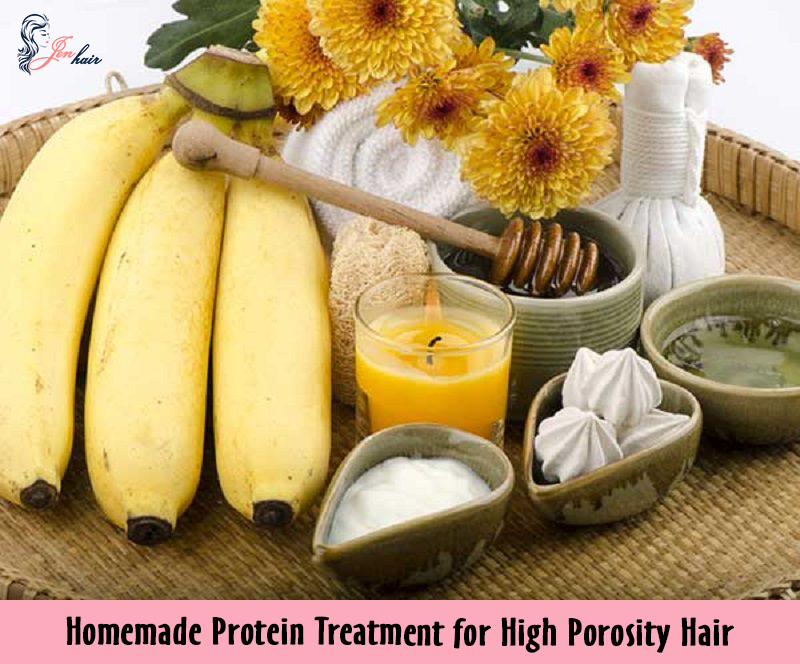 Homemade Protein Treatment for High Porosity Hair