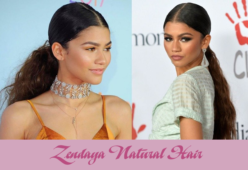 Zendaya natural hair