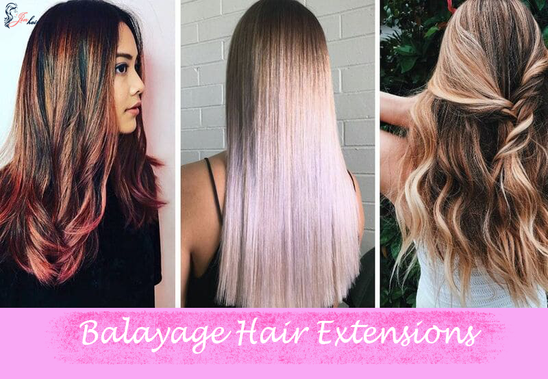 balayage hair extensions