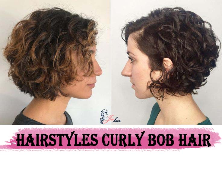 Hairstyles curly bob hair