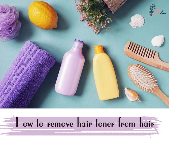 How to remove hair toner from hair