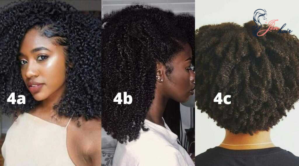 Kinky texture is categorized in the range from 4A to 4C (Source: Hairfair)