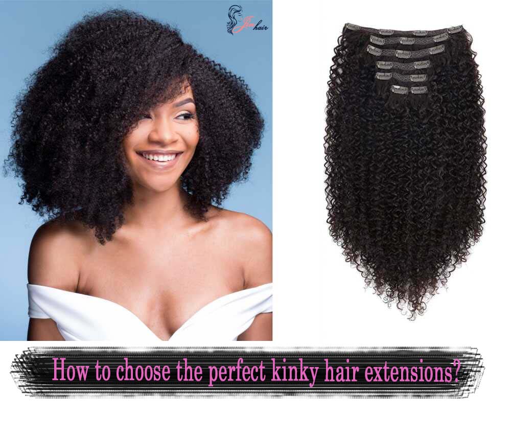 Kinky hair extensions