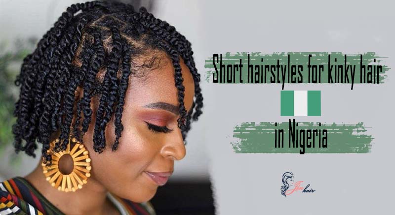 short hairstyles for kinky hair