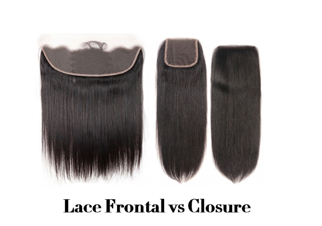 There are certain differences between closure or frontal