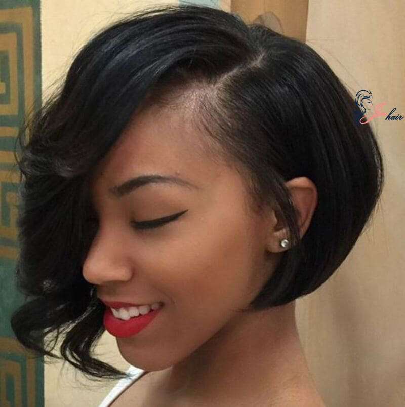 This style features shorter sides and a longer top.