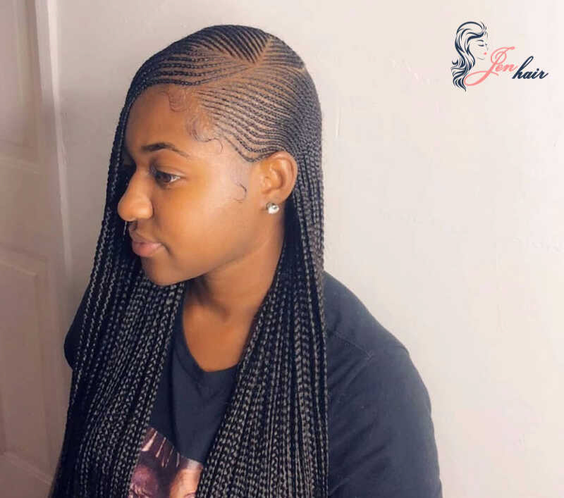 Ultra-thin braids create an awesome style 