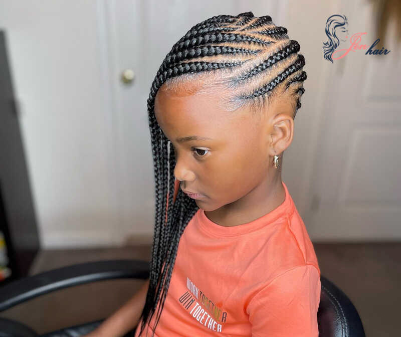 Lemonade braids look cute on little girls 