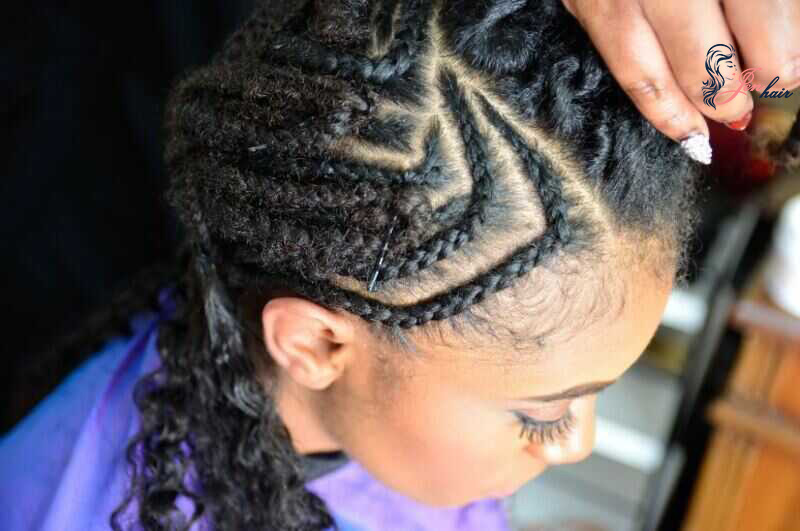 Keep the tension even and consistent for neat and uniform braids.